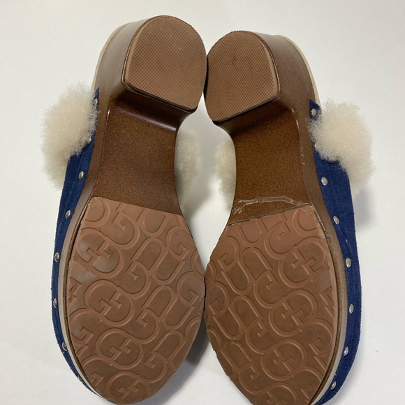 UGG Dark Blue Clogs - Picture 4 of 5